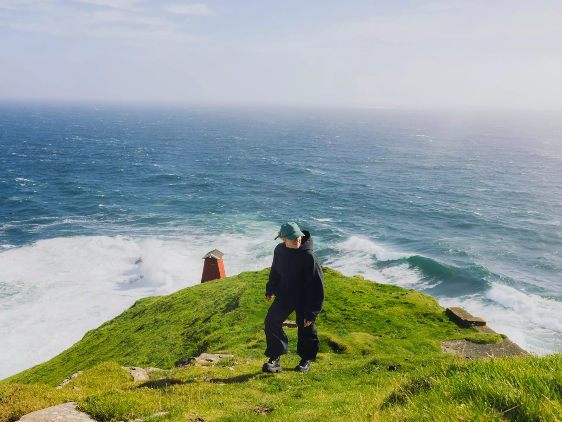 Hiking in the Faroe Islands. VisualStories/Getty Images