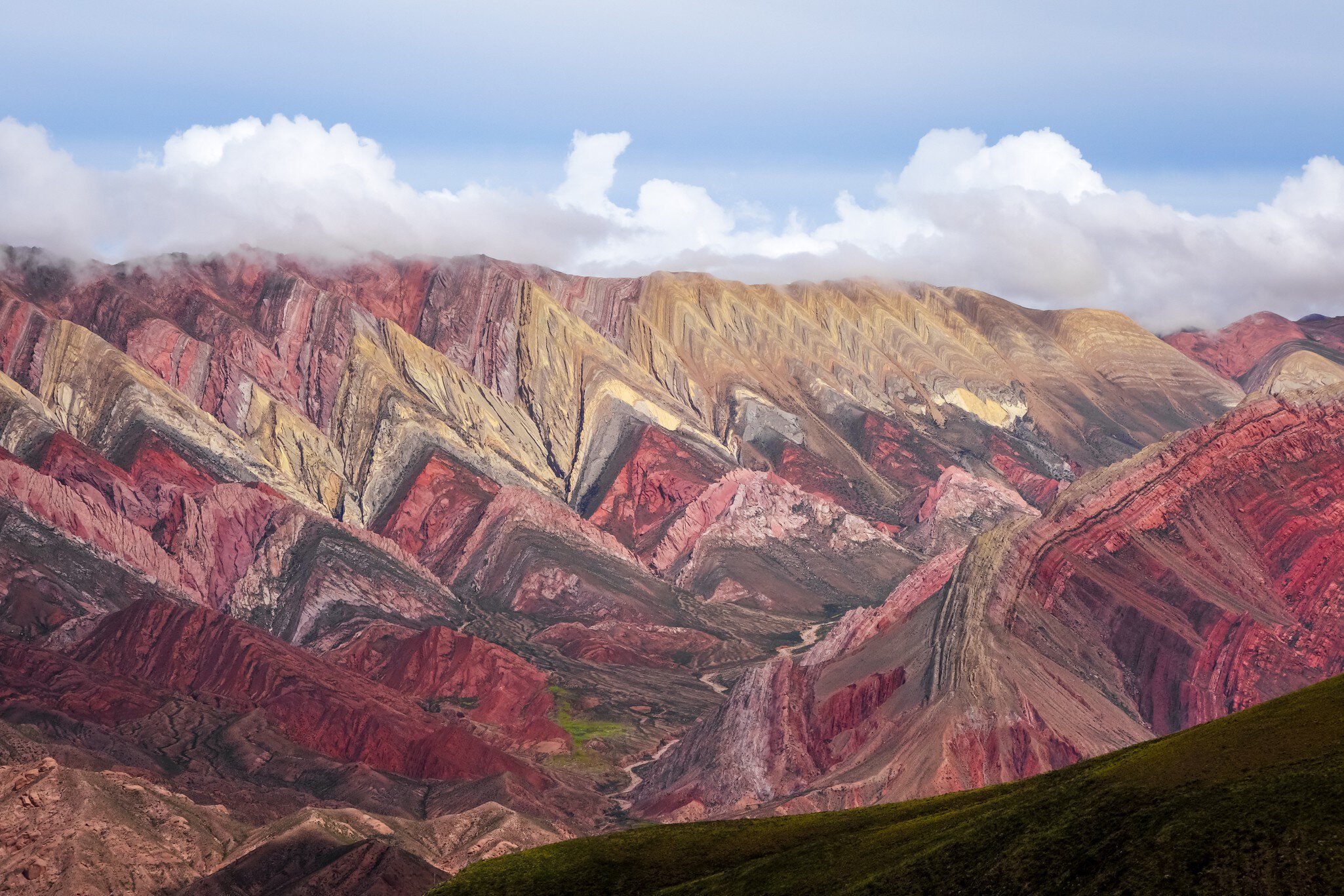 Serranias del Hornocal, wide colored mountains, Argentina; Shutterstock ID 670687489; your: Sloane Tucker; gl: 65050; netsuite: Online Editorial; full: POI