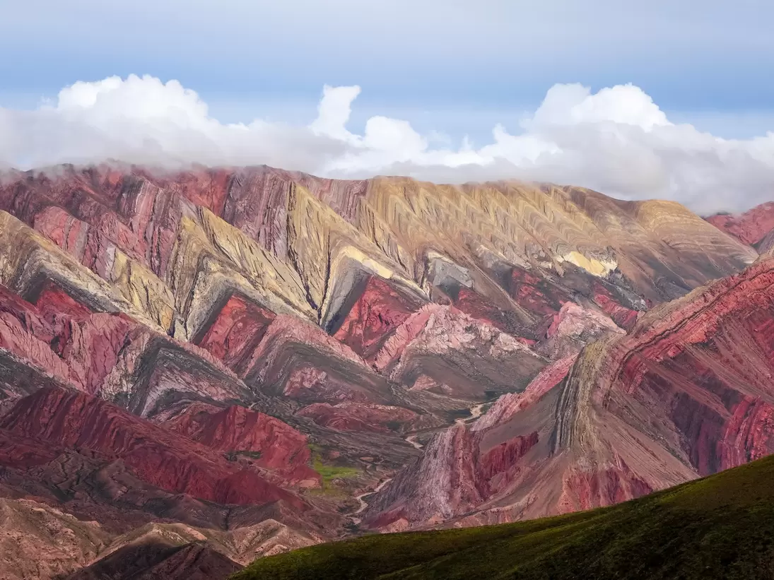 Serranias del Hornocal, wide colored mountains, Argentina; Shutterstock ID 670687489; your: Sloane Tucker; gl: 65050; netsuite: Online Editorial; full: POI