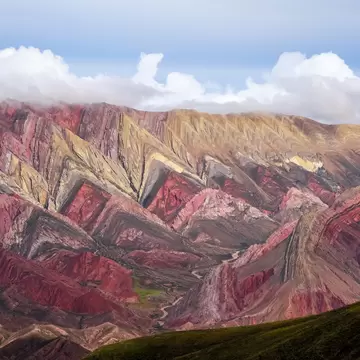 Serranias del Hornocal, wide colored mountains, Argentina; Shutterstock ID 670687489; your: Sloane Tucker; gl: 65050; netsuite: Online Editorial; full: POI