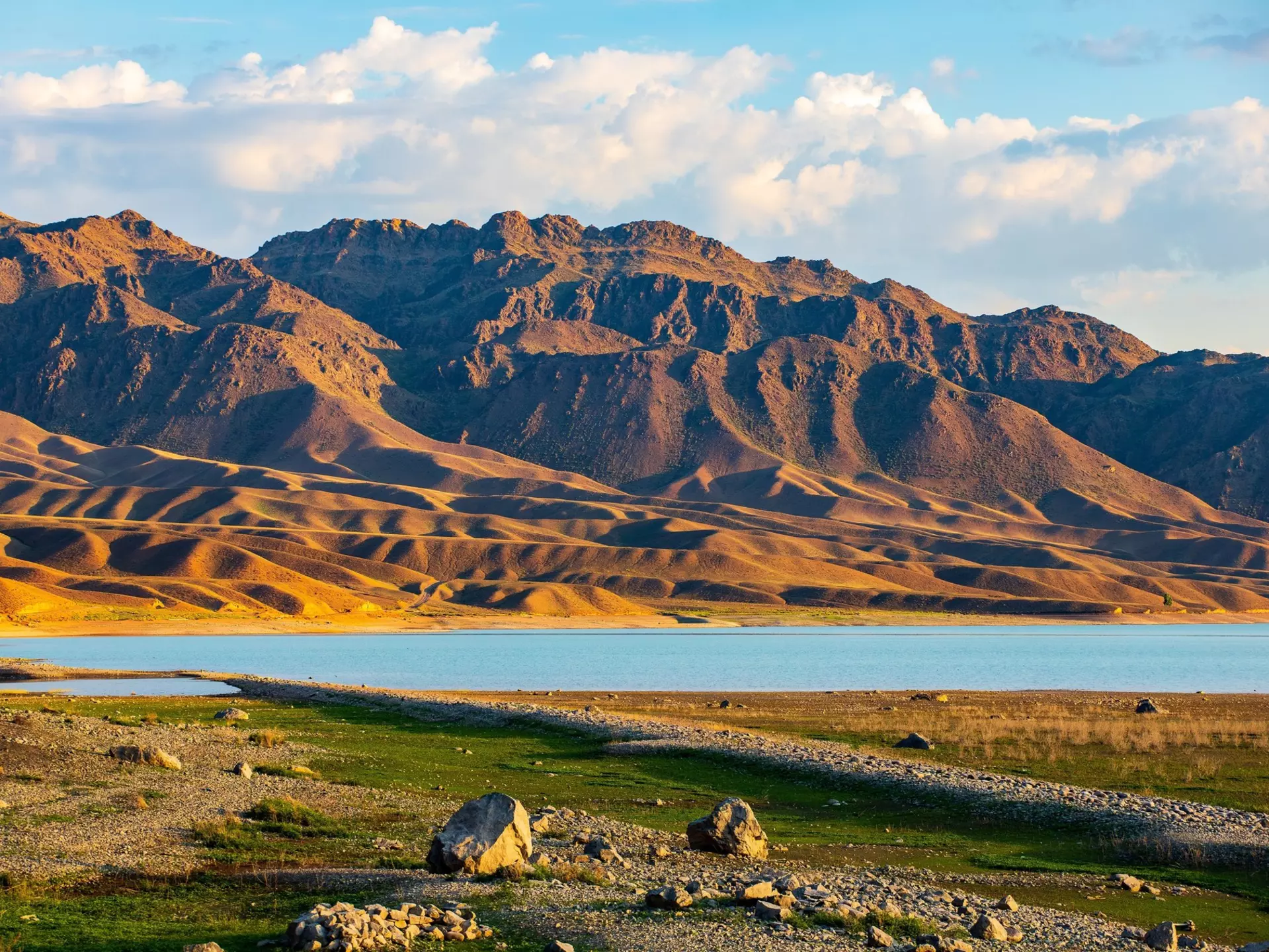 The Tien Shan foothills outside of Almaty. Roman Chekhovskoi/Shutterstock
