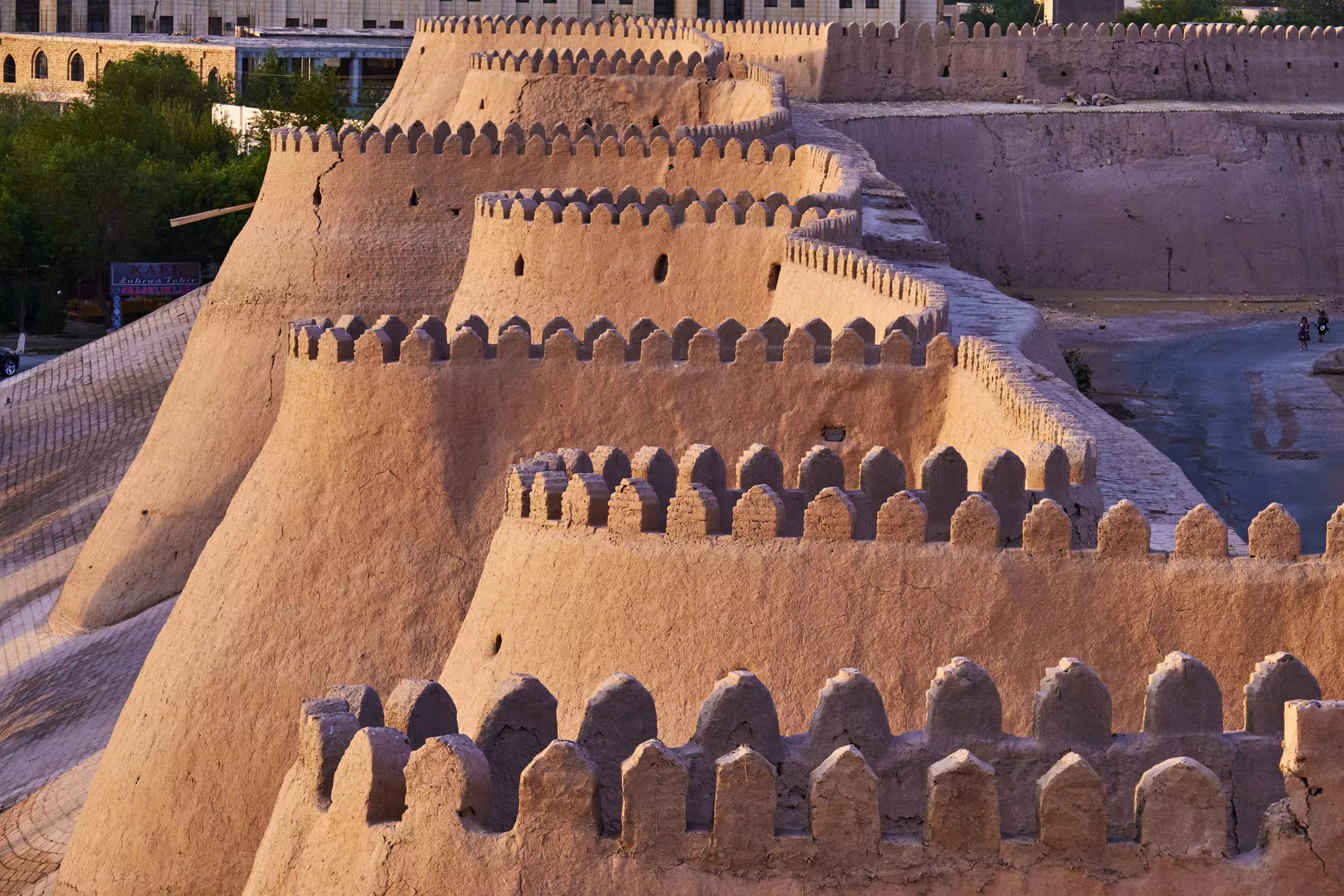 The views from the ancient walls of Khiva are worth the climb up © Tuul & Bruno Morandi / Getty Images