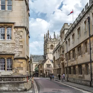 Oxford, UK - June2, 2021: Merton college and Oxford university buildings.  , License Type: media, Download Time: 2026-04-23T18:15:13.000Z, User: LP_ZRay, Editorial: true, purchase_order: 65050 - Digital Destinations and Articles, job: Lonely Planet, client: App Content, other: Zayira Ray