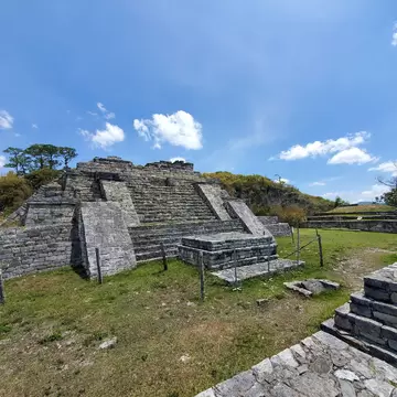 Chinkultic mayan ruins, Chiapas, Mexico near Montebello lakes