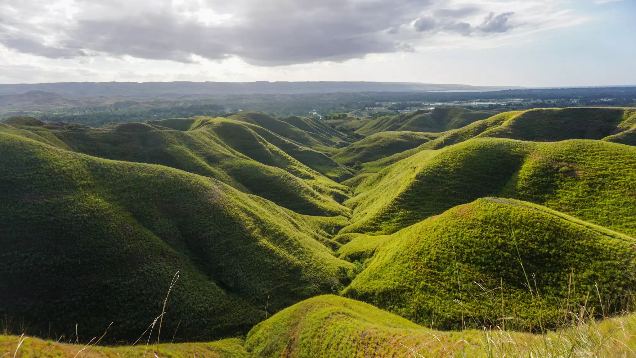 The beauty of the Tenau Hill at sunset, Sumba, Indonesia
