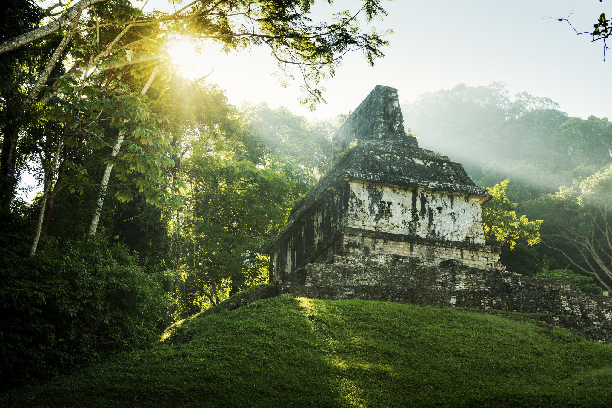 El Palacio Mayan ruin.
