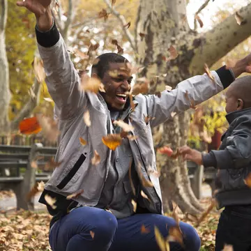 A father and son play in the fall leaves in New York state
548563727
2 to 3 years, 25 to 29 years, african american ethnicity, arms open, autumn leaf, autumn, boy, carefree, casual clothing, child, childhood, copy space, cute, day, energy, enthusiasm, family life, family with one child, father, fun, happiness, hooded top, innocence, jeans, laughing, leisure, love, male bonding, male, man, mid air, nurturing, outdoors, park, playfighting, playing, sharing, side view, single parent, smiling, son, three quarter length, throwing, toddler, togetherness, two people, young man, brooklyn, new york, united states of america