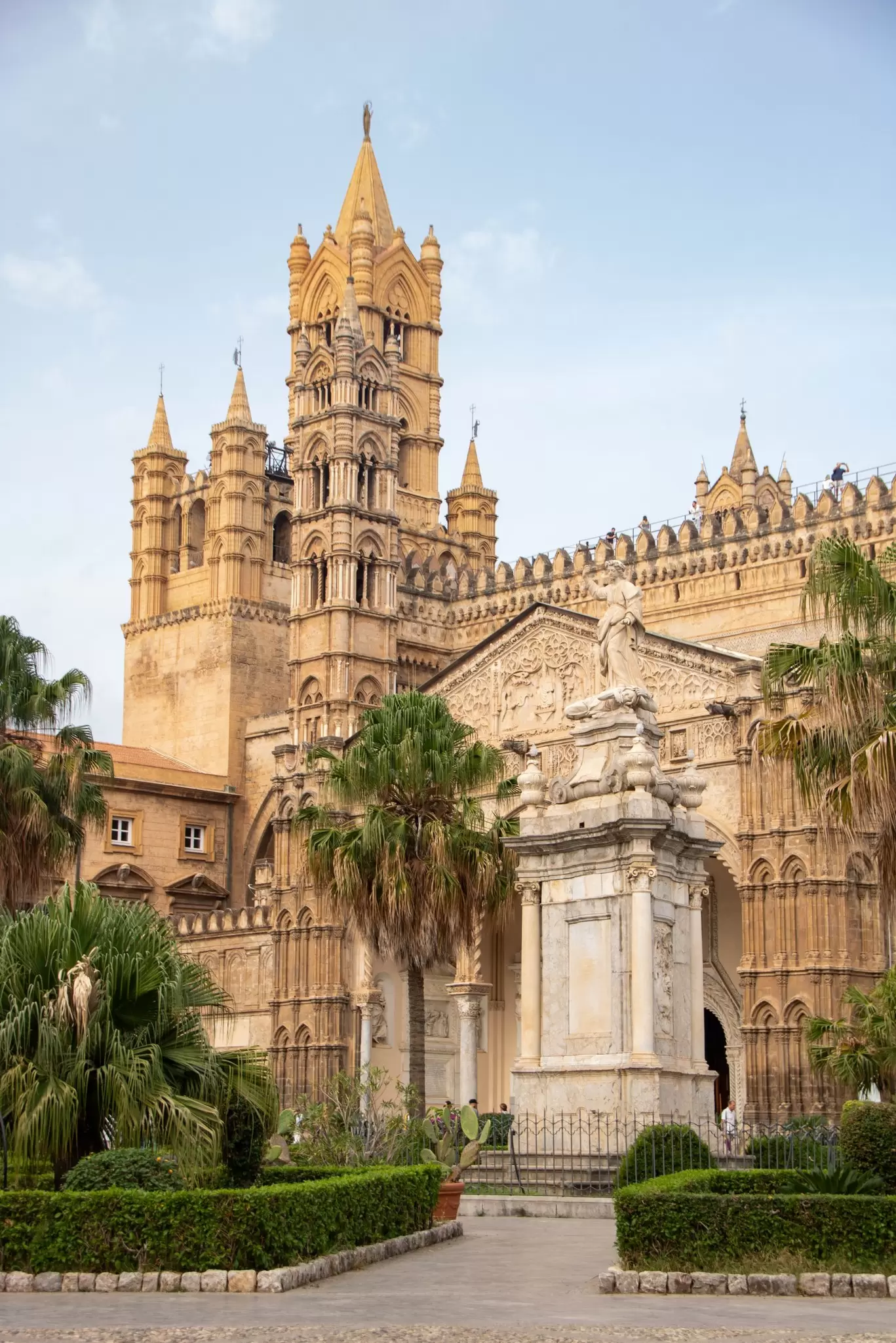 The cathedral of Palermo, Sicily, Italy.