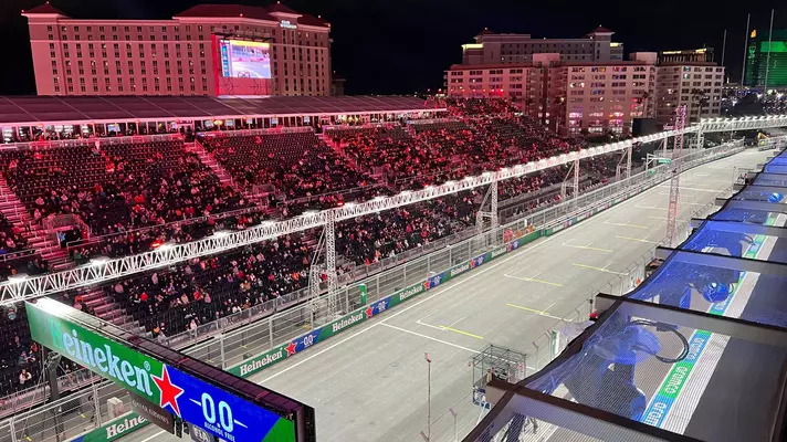 View from the Paddock Club