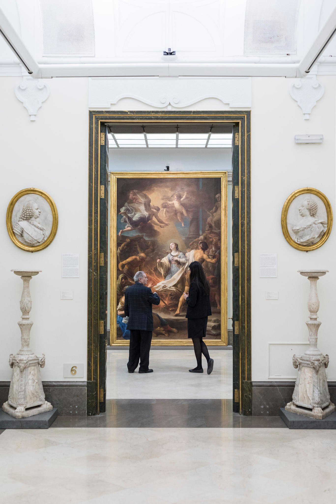 Madrid. Spain.  Royal Academy of Fine Arts of San Fernando. Real Academia de Bellas Artes de San Fernando.