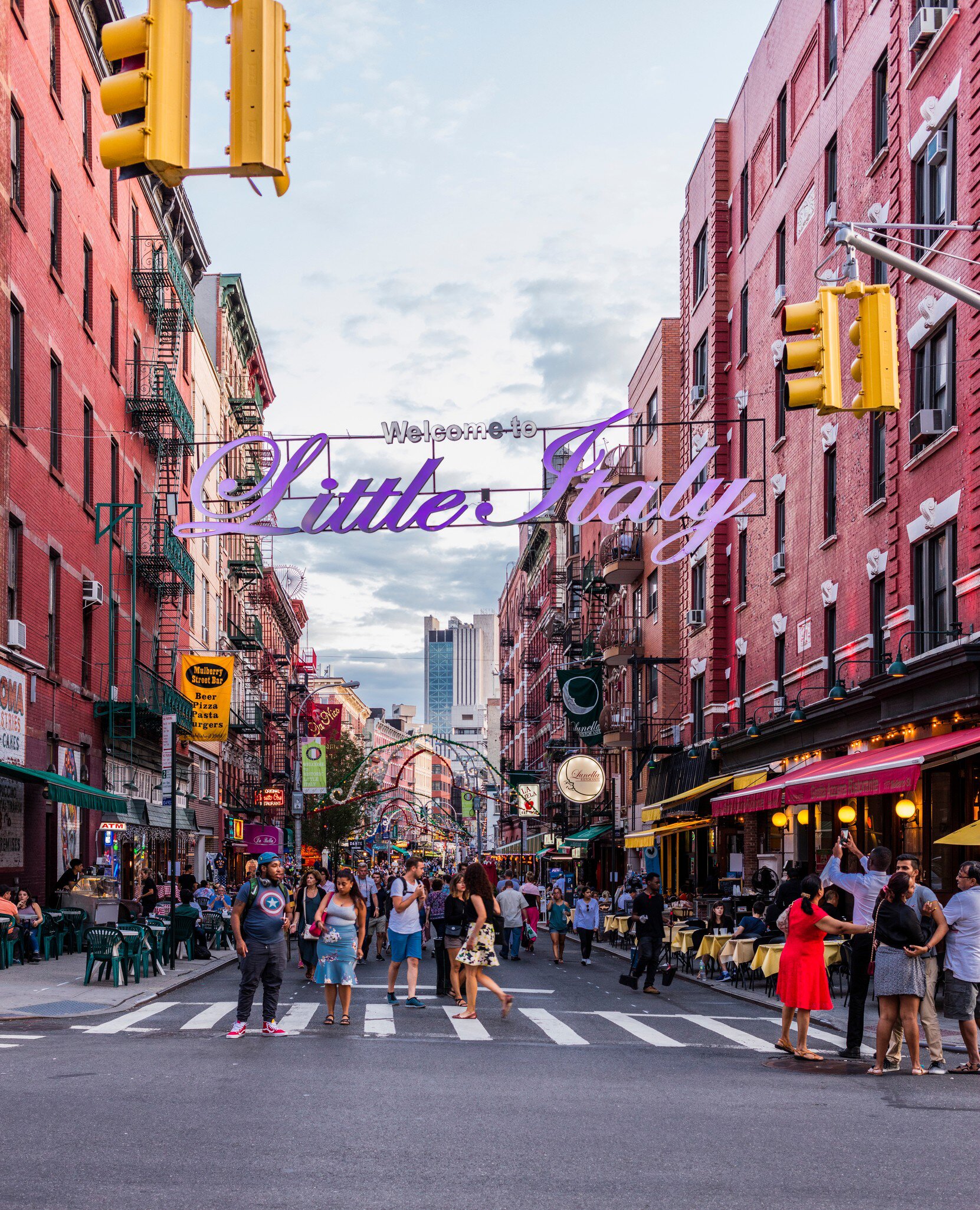 Mulberry Street, NYC.