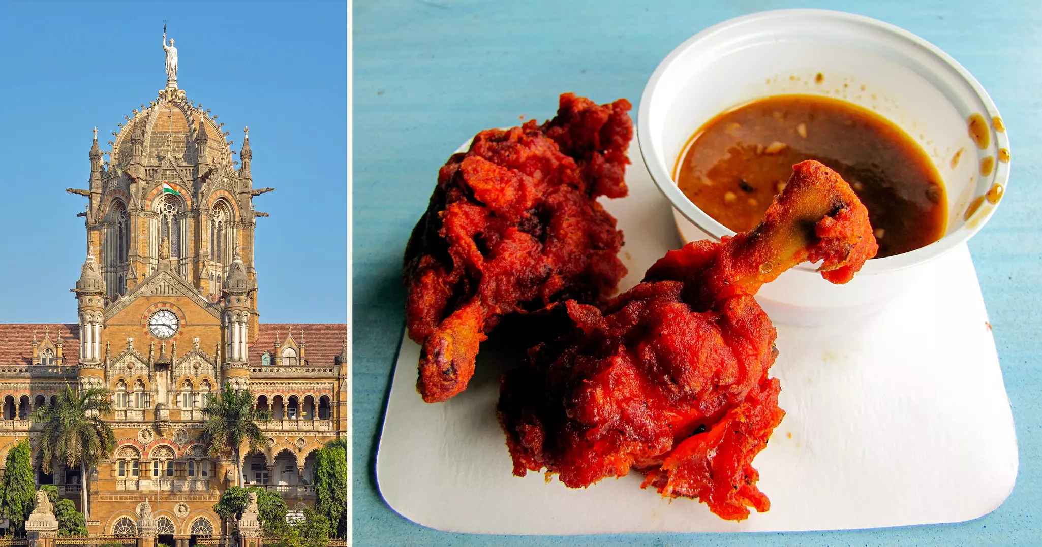 Marvel at Chhatrapati Shivaji Maharaj Terminus station in Mumbai, then make sure to try some of the savory specialities onboard © iStock