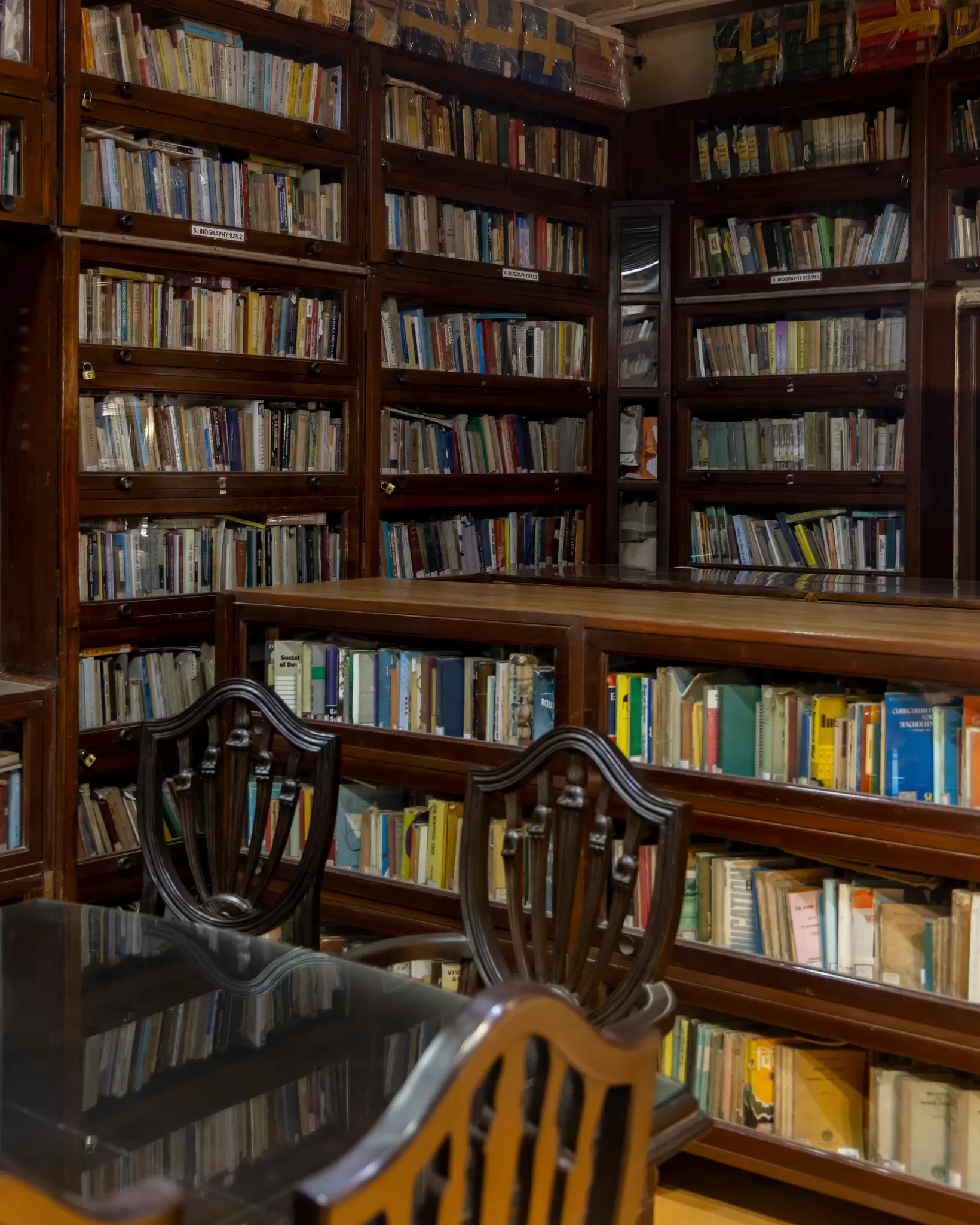 Inside Mani Bhavan Gandhi Sangrahalaya, Mumbai.