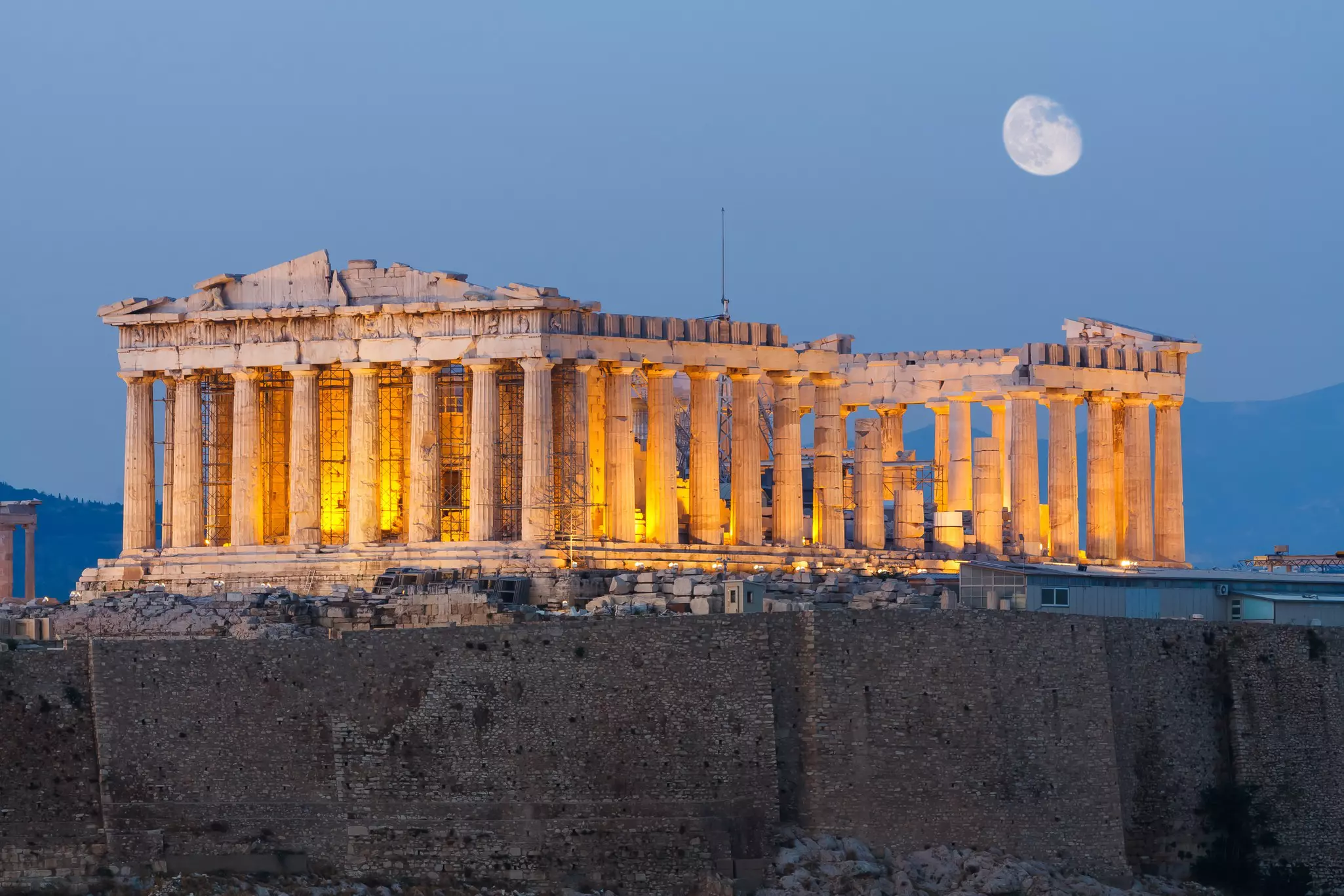 The Parthenon is Athens’ most famous attraction, and especially fetching from a rooftop bar © Shutterstock