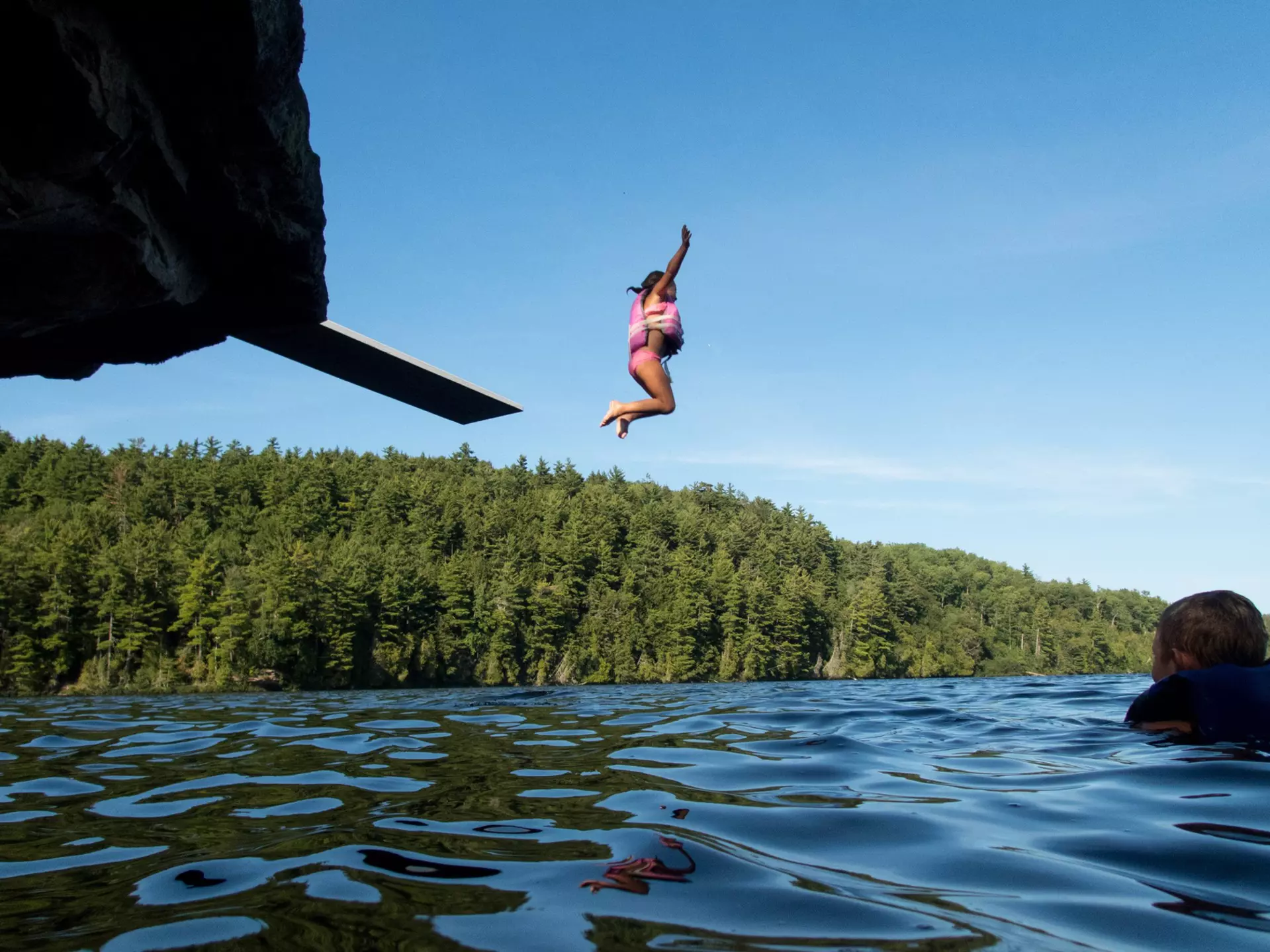 Dive into summer at one of Michigan's beautiful lakes in the Upper Peninsula © Tim Bieber / Getty Images