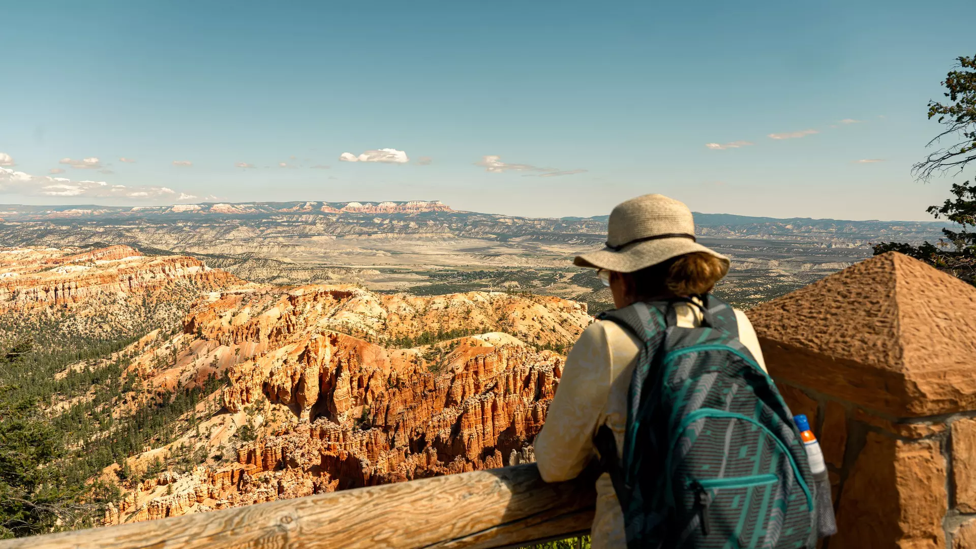 Visitor at Bryce Canyon National Park, Utah. September 2025.