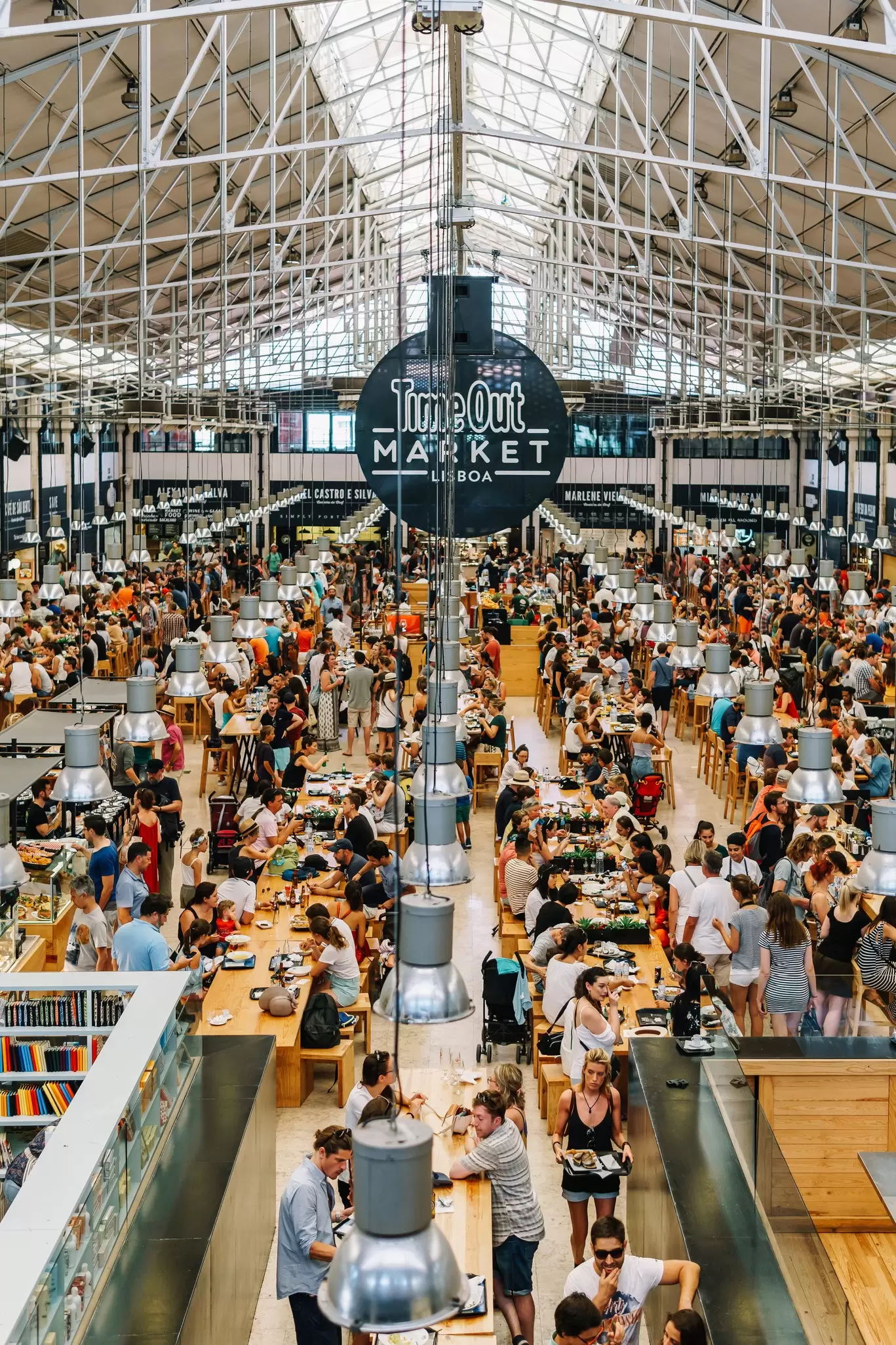 Time Out transformed Lisbon's Mercado da Ribeira into a modern food fiesta. Radu Bercan / Shutterstock