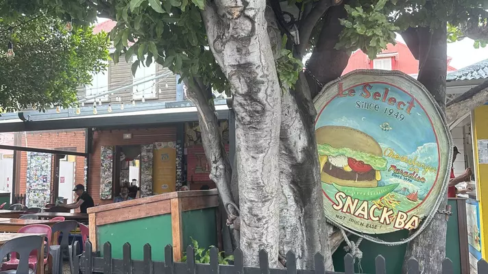 Exterior of a restaurant