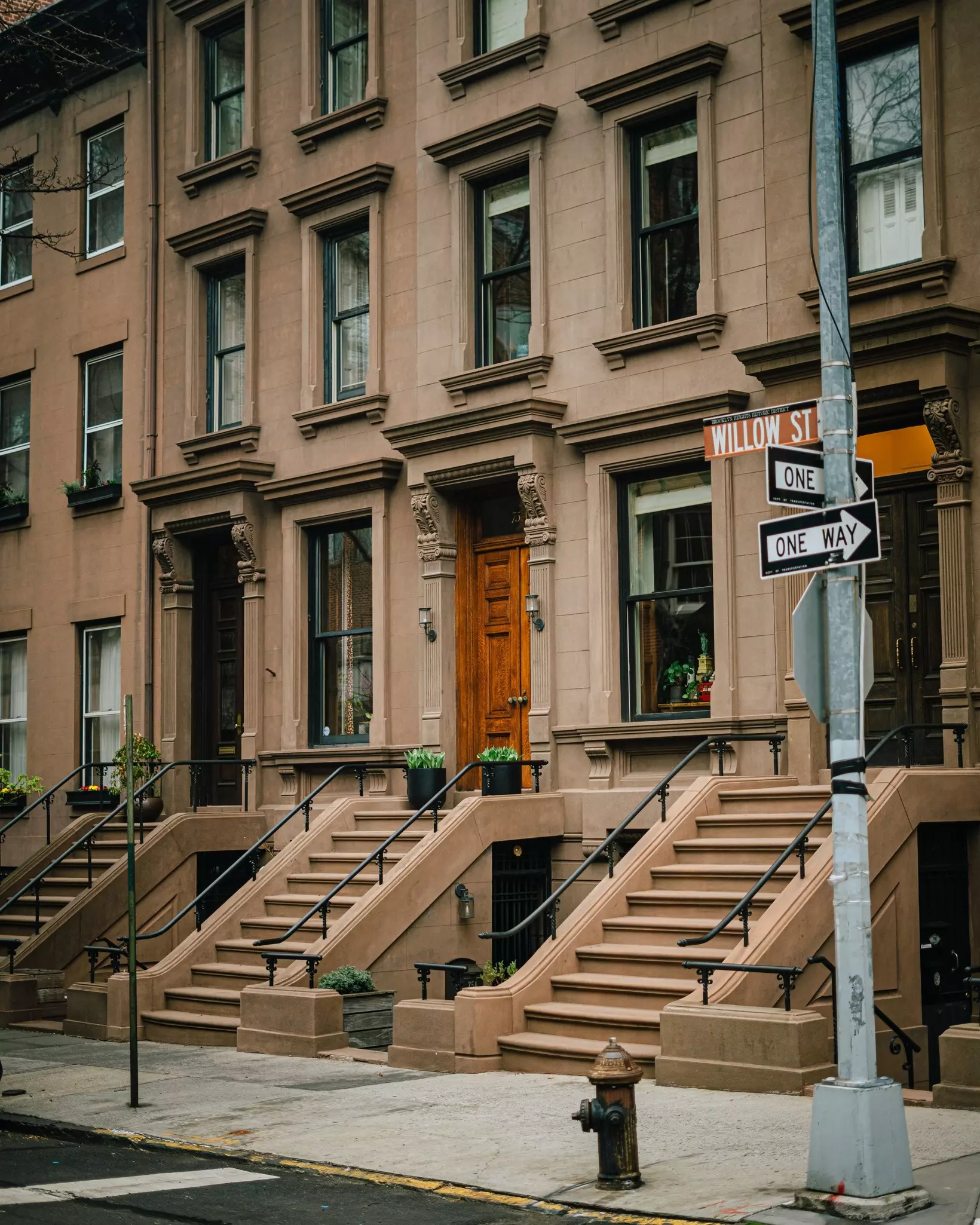 Houses in Brooklyn Heights, Brooklyn, New York