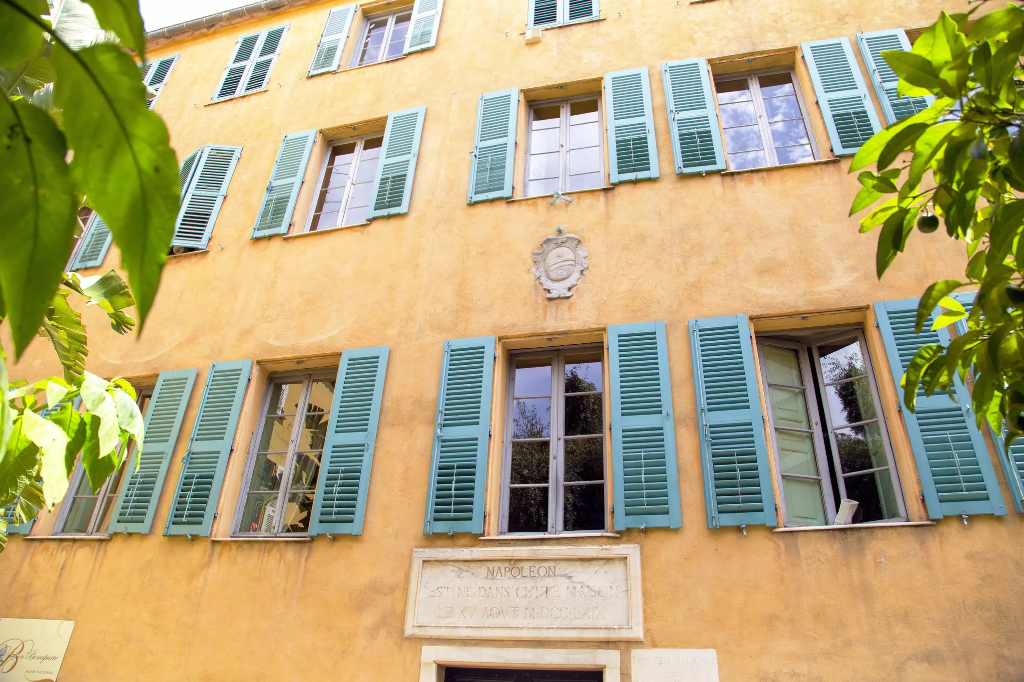 House of Napoleon Bonapart in Ajaccio