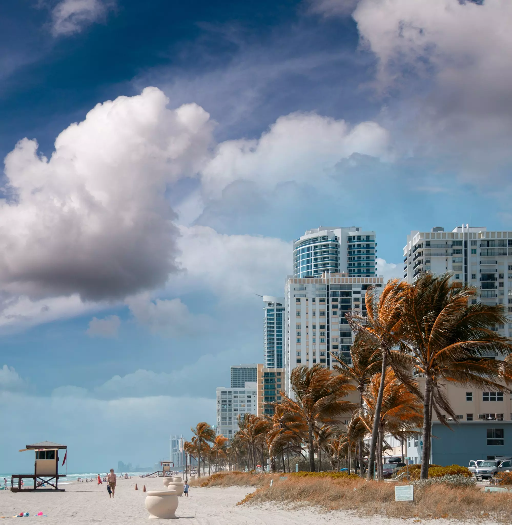 Beautiful seafront of Fort Lauderdale.
