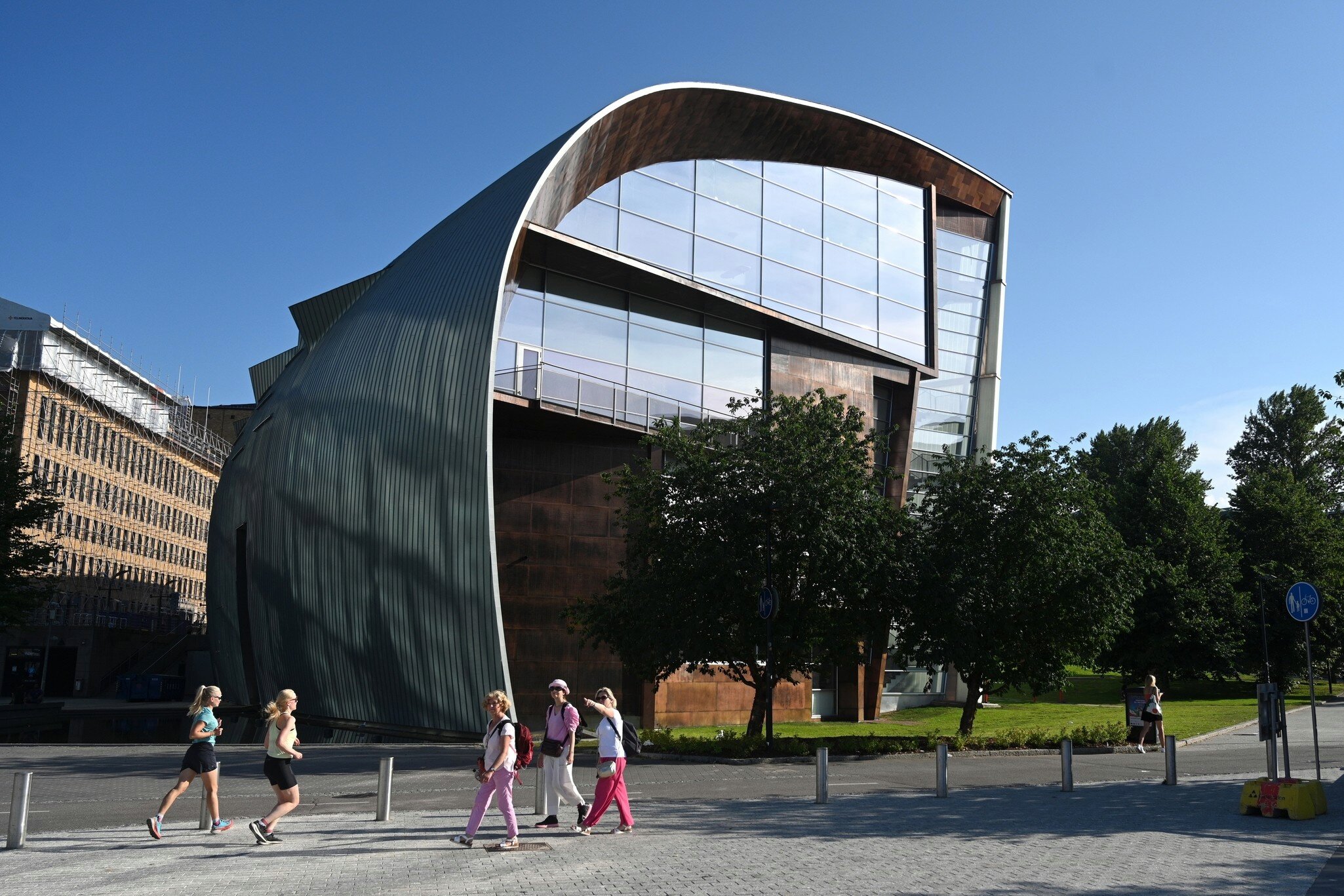 Helsinki, Finland - July 25, 2024: Museum of Contemporary Art Kiasma in Helsinki., License Type: media, Download Time: 2025-02-05T16:03:51.000Z, User: Norma.PrauseBrewer_LonelyPlanet, Editorial: true, purchase_order: 56530 - Guidebooks, job: Global publishing WIP, client: Pocket Helsinki 2, other: Norma Brewer