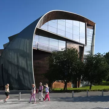 Helsinki, Finland - July 25, 2024: Museum of Contemporary Art Kiasma in Helsinki., License Type: media, Download Time: 2025-02-05T16:03:51.000Z, User: Norma.PrauseBrewer_LonelyPlanet, Editorial: true, purchase_order: 56530 - Guidebooks, job: Global publishing WIP, client: Pocket Helsinki 2, other: Norma Brewer