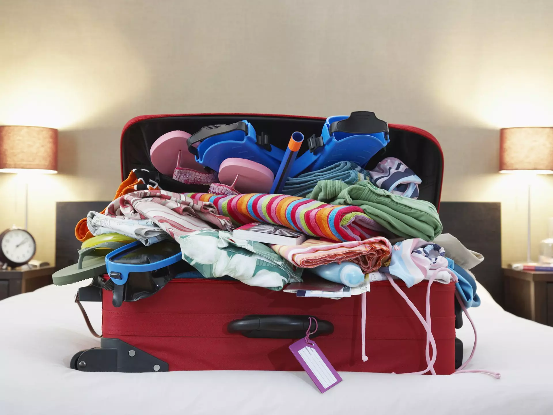 Whittle down your packing list to suit your destination. bikeriderlondon/Shutterstock