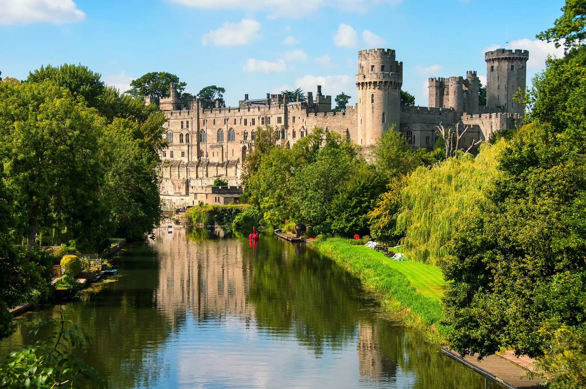 Warwick Castle is packed with fun activities and tours for the whole family. Madrugada Verde/Shutterstock