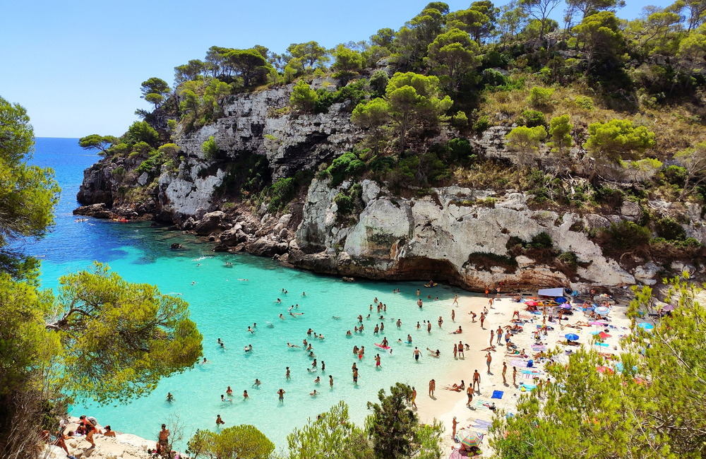 Cala Macarelleta, Menorca Islands, Spain