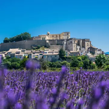The medieval village of Grignan in Auvergne-Rhône-Alpes, France. Begir/Shutterstock