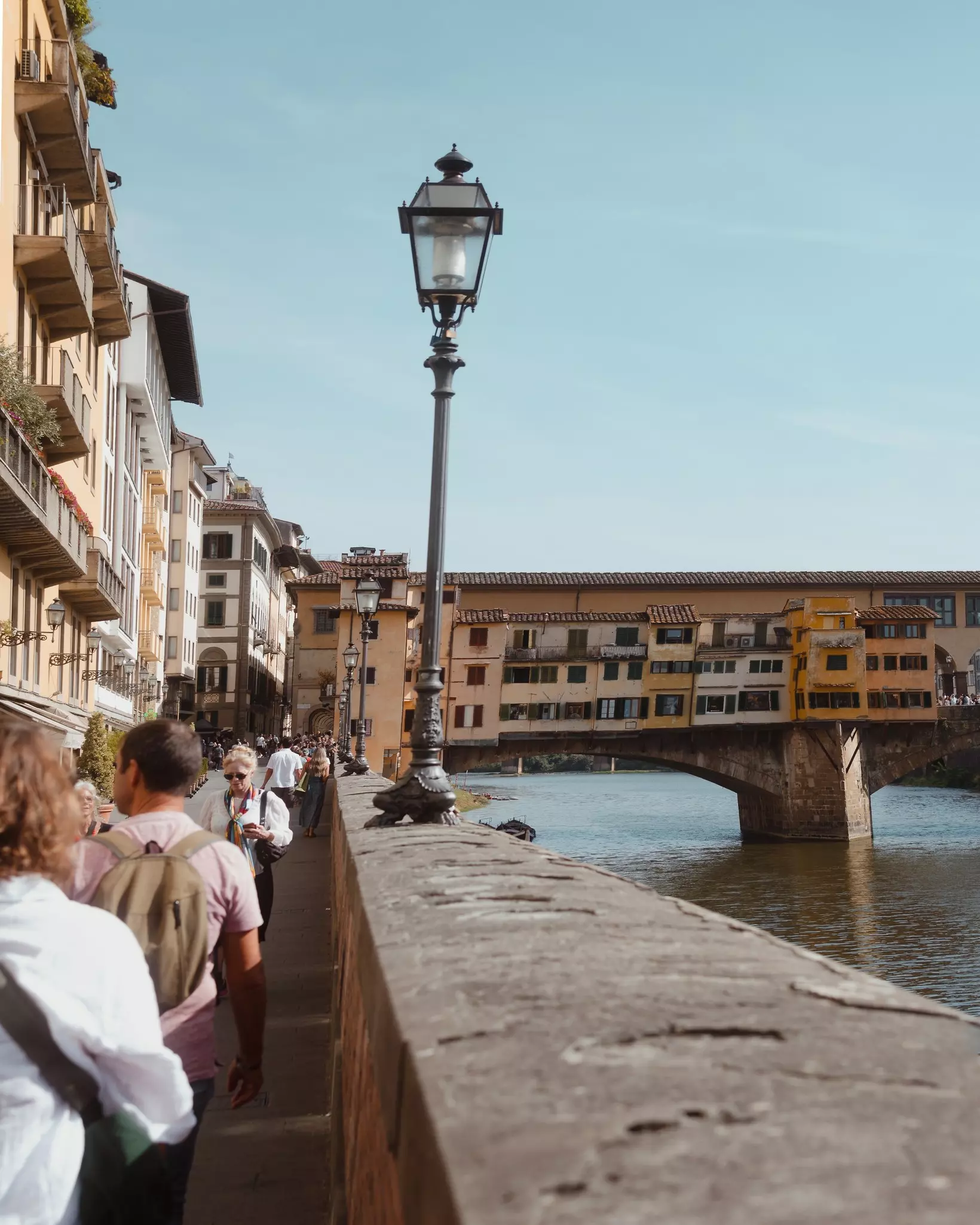 Firenze, Italy - 3rd october 2023: Views from Ponte Vecchio over Arno River, License Type: media, Download Time: 2025-03-27T20:47:31.000Z, User: rhylton_redventures, Editorial: true, purchase_order: 65050 - Digital Destinations and Articles, job: Lonely Planet wip, client: Lonely Planet wip, other: Rhianydd Hylton