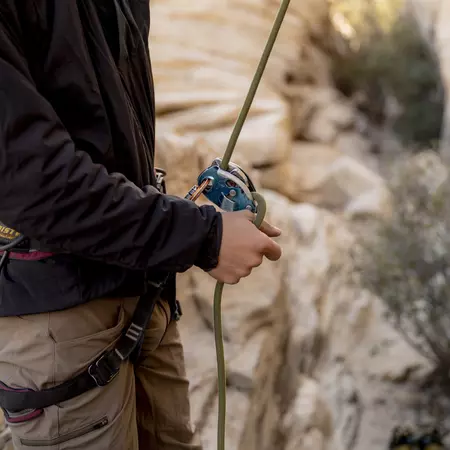 The canyon has diverse climbing routes that cater to both beginner and experienced climbers