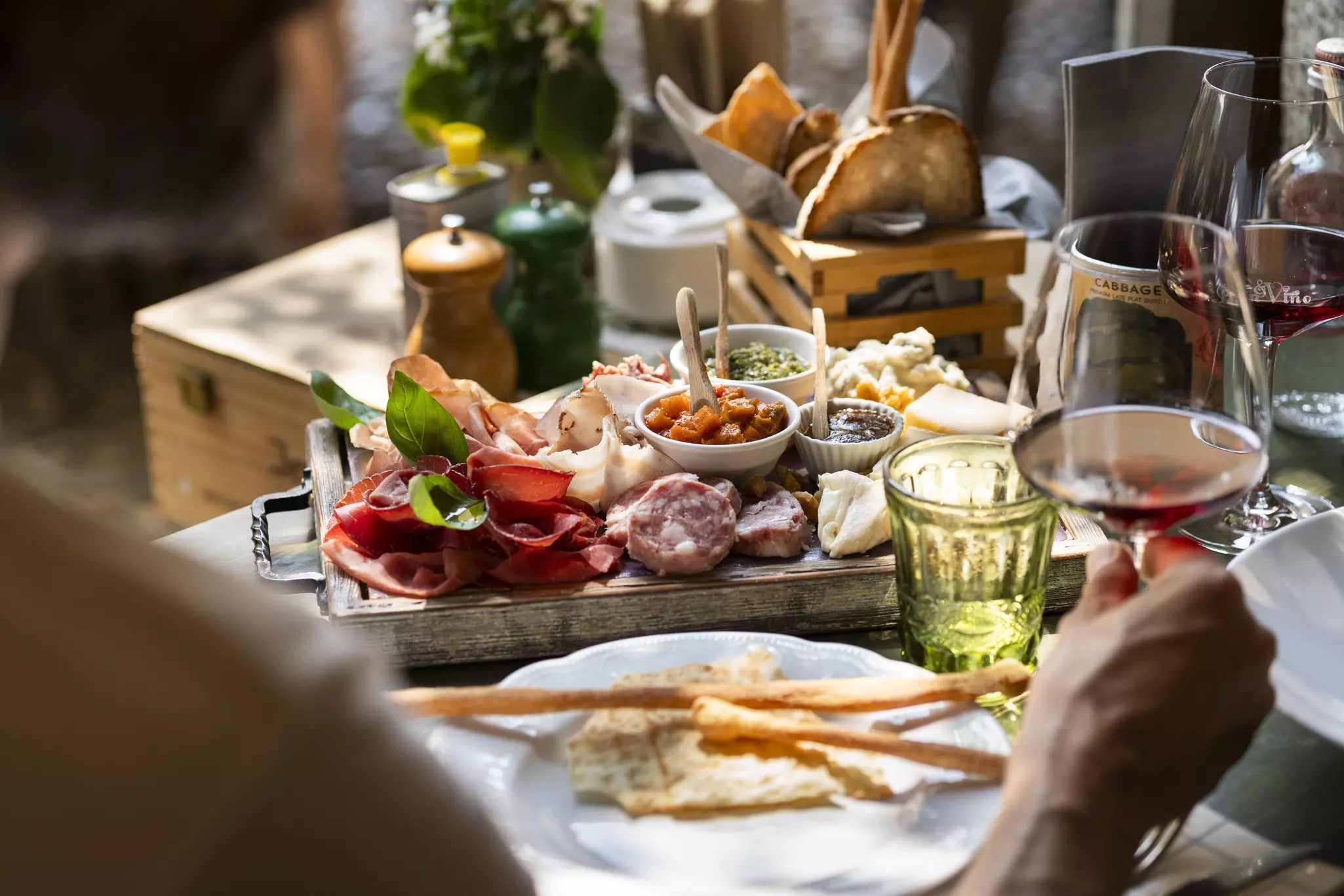 Local cheeses, charcuterie, and wines. Claudia Gori for Lonely Planet