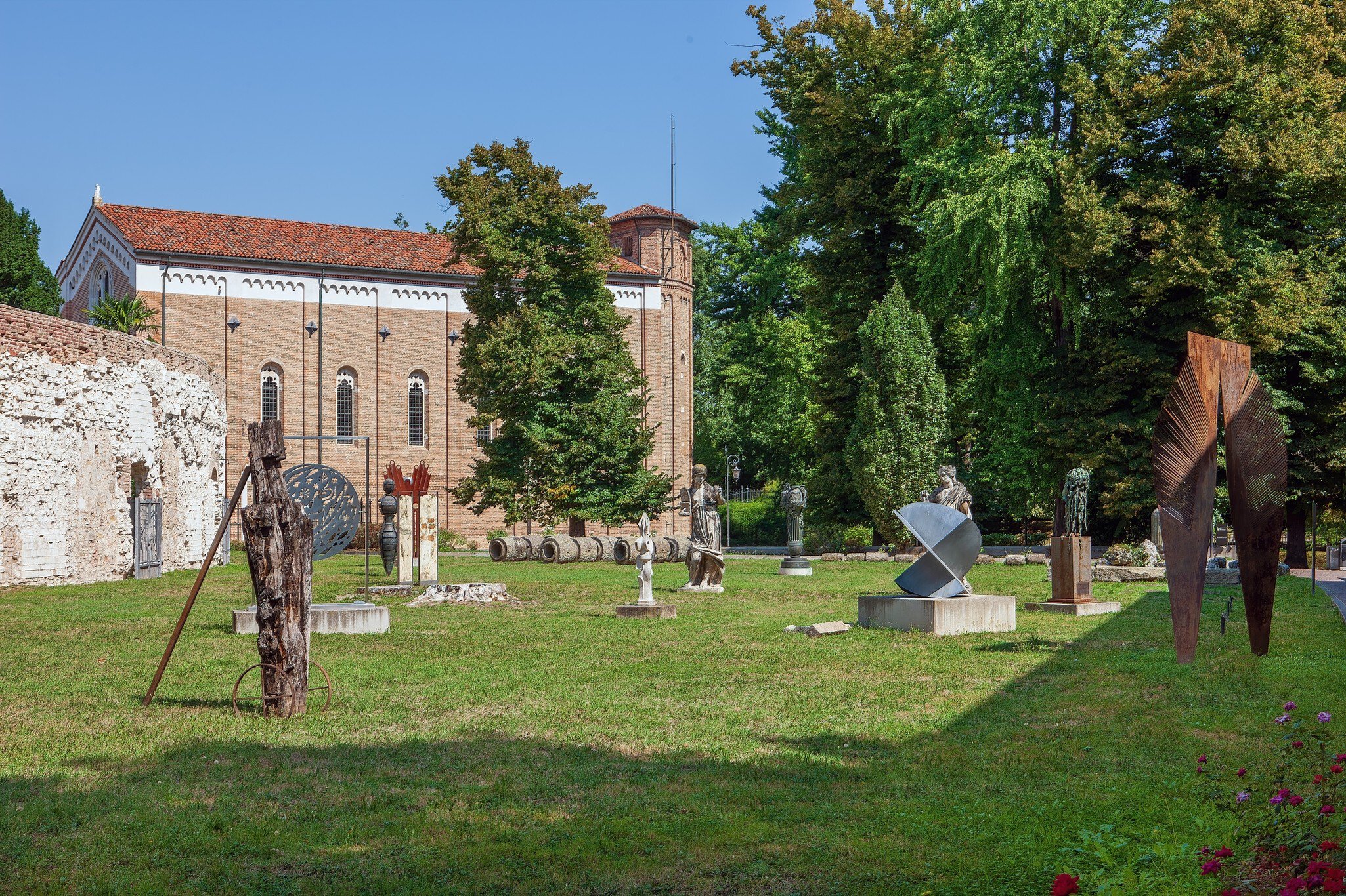 Exterior of the Musei Civici degli Eremitani in Padua, Italy
