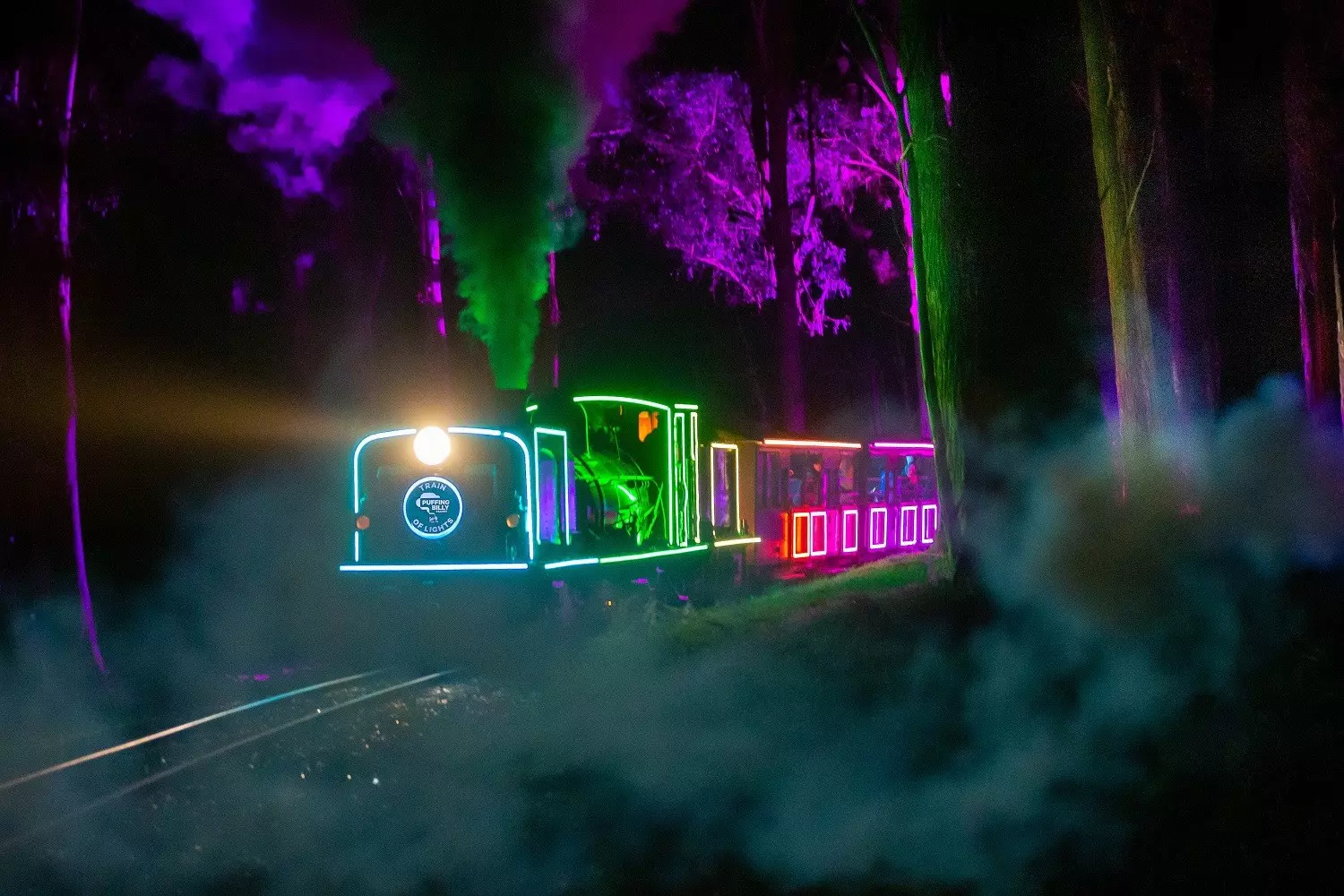 The Puffing Billy experience is transformed this winter © Peter Casamento / Casamento Photography
