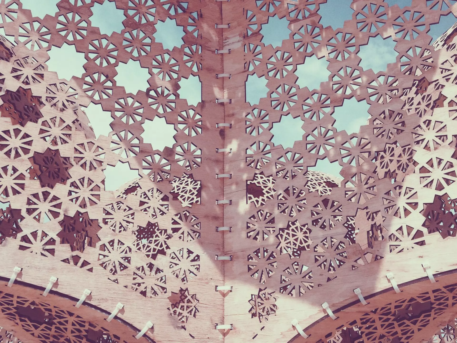 Art structure on Burning Man in 2014 ©DOSer/Getty Images