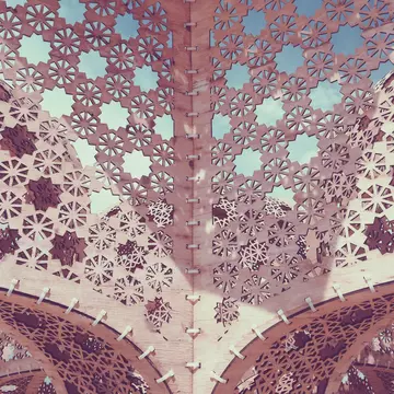 Art structure on Burning Man in 2014 ©DOSer/Getty Images