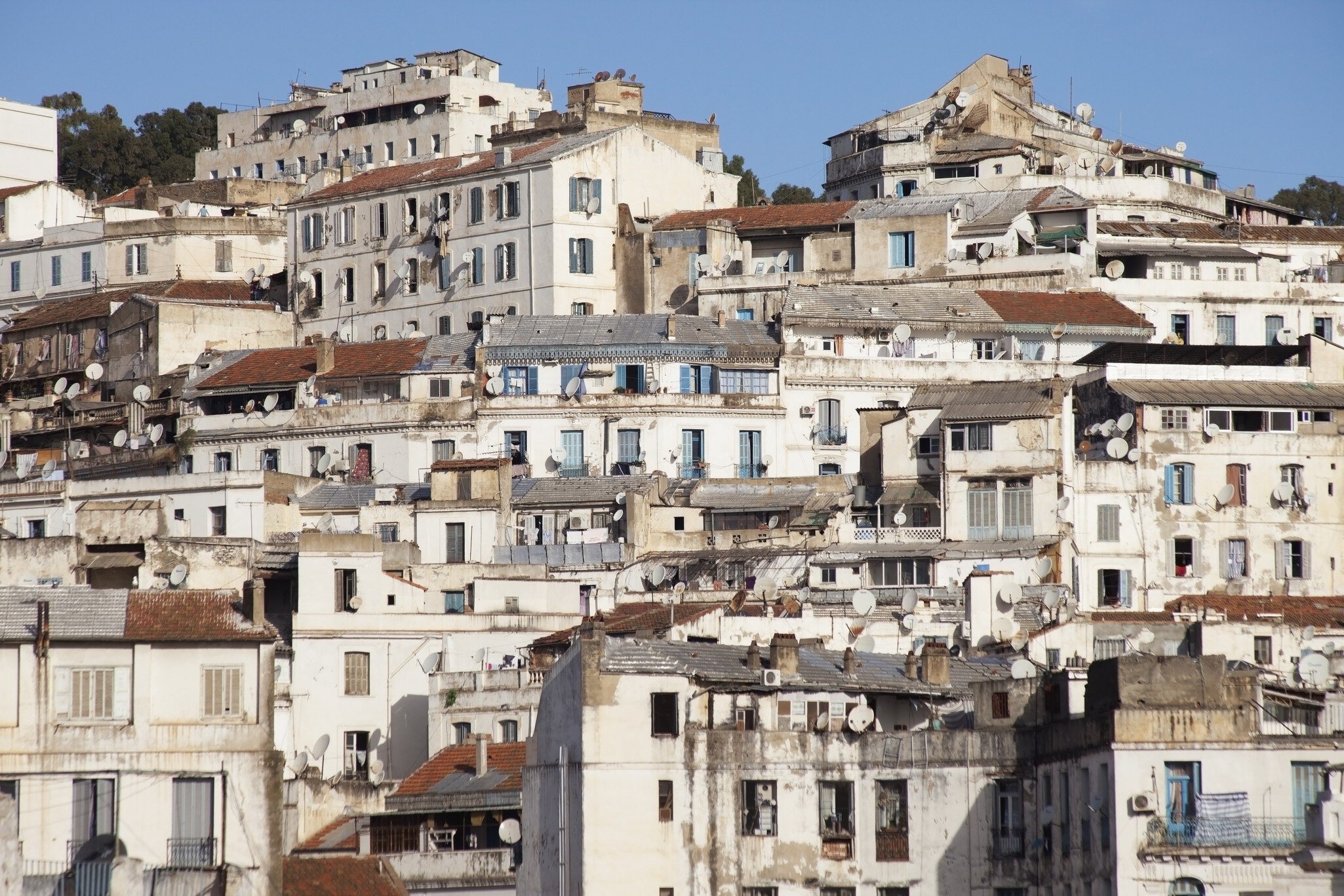 View of the Casbah, seen from Hotel Safir