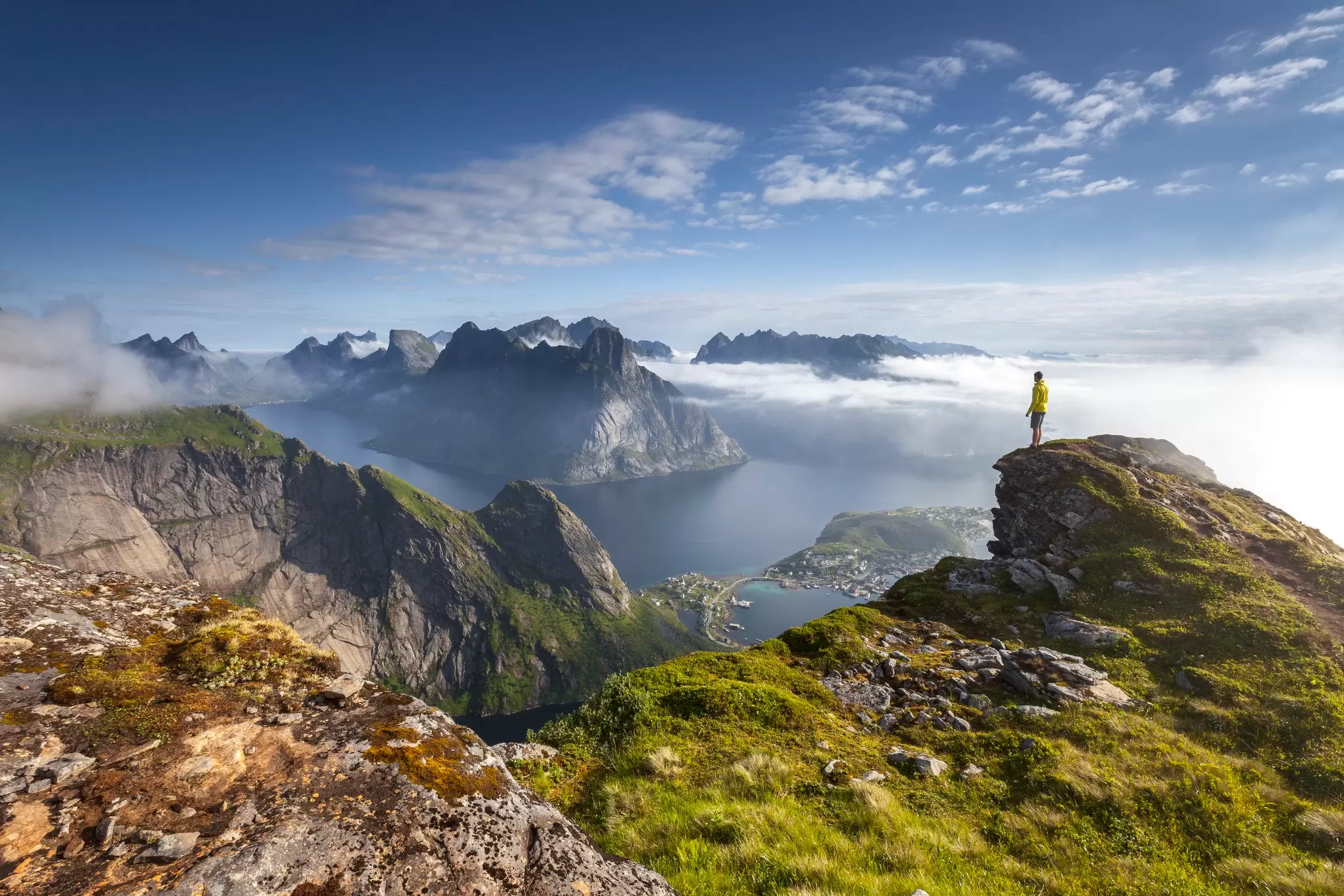 A scenic landscape in Norway