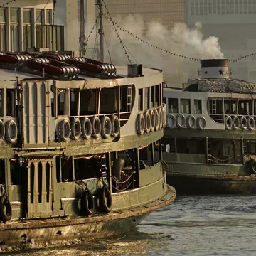 Iconic Star Ferries crossing Victoria Harbour between Kowloon and Hong Kong island.
Lonely Planet Traveller Magazine, Issue 5, Hong Kong-Where worlds colide