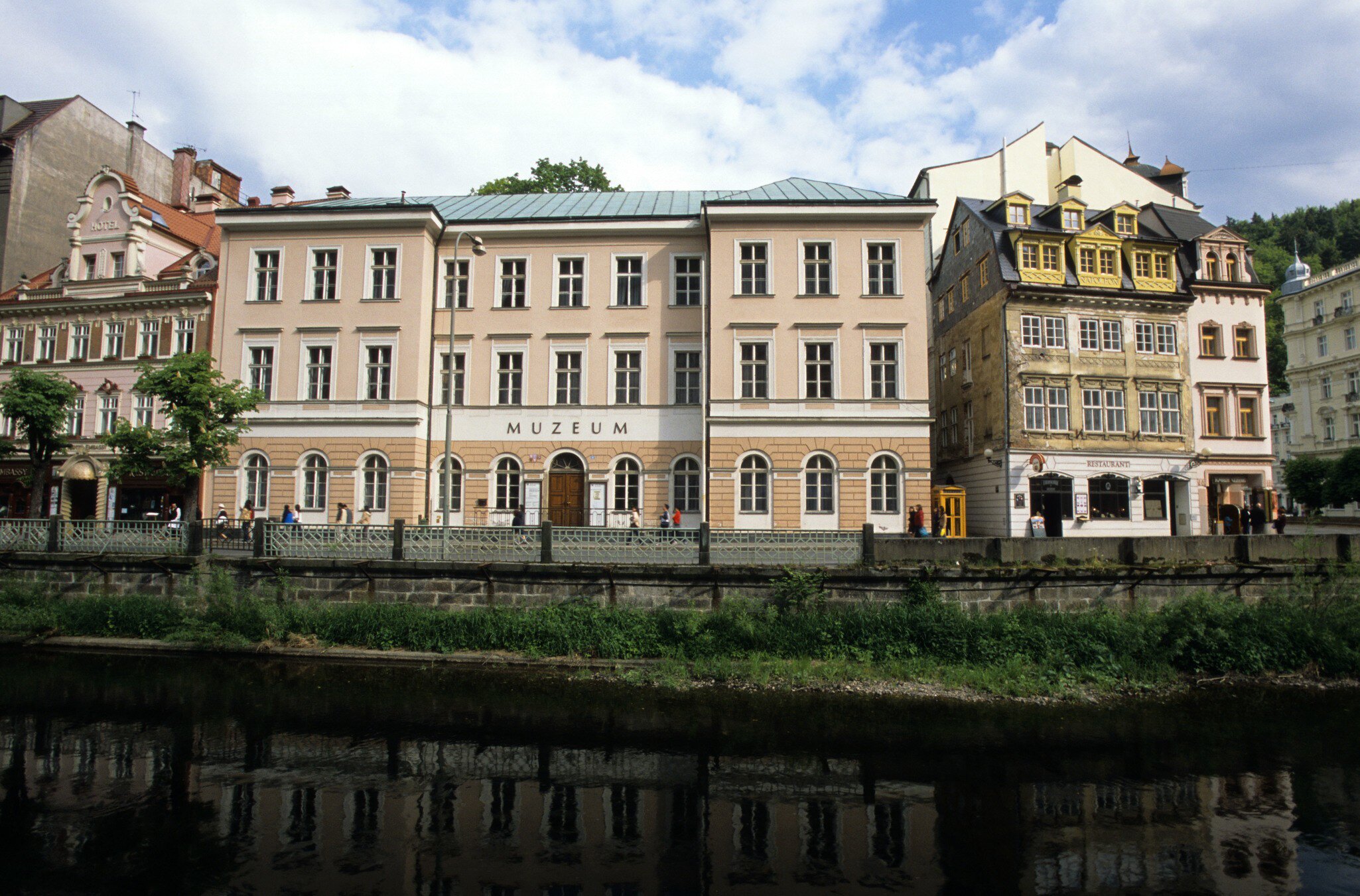 Exterior of Museum Karlovy Vary, Karlovy Vary, Czech Republic (Czechia). 