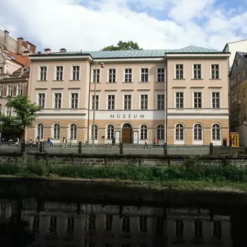 Exterior of Museum Karlovy Vary, Karlovy Vary, Czech Republic (Czechia). 