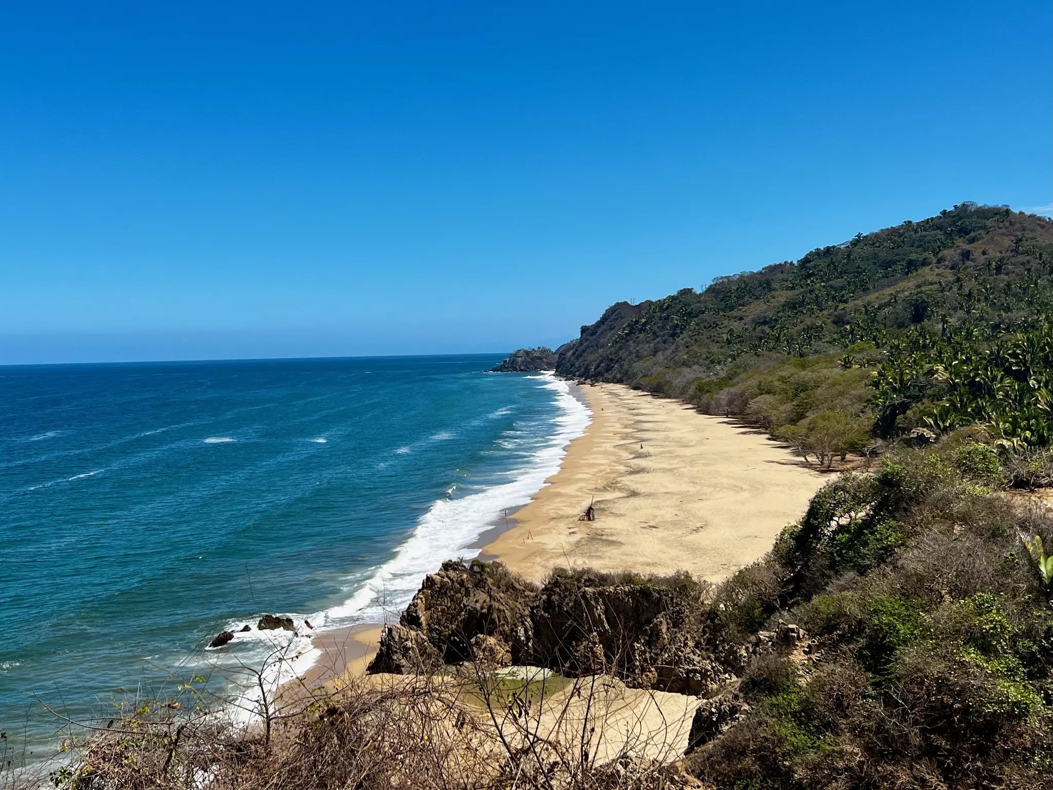 Gloriously secluded Playa Malpaso, reached by hike © Chris Dong