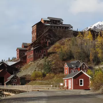 Kennecott Copper Mine National Historic Landmark, McCarthy, Alaska; Shutterstock ID 476649748;
