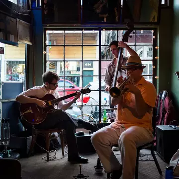 Down in the big easy, live music is around every corner. TLF Images / Shutterstock
