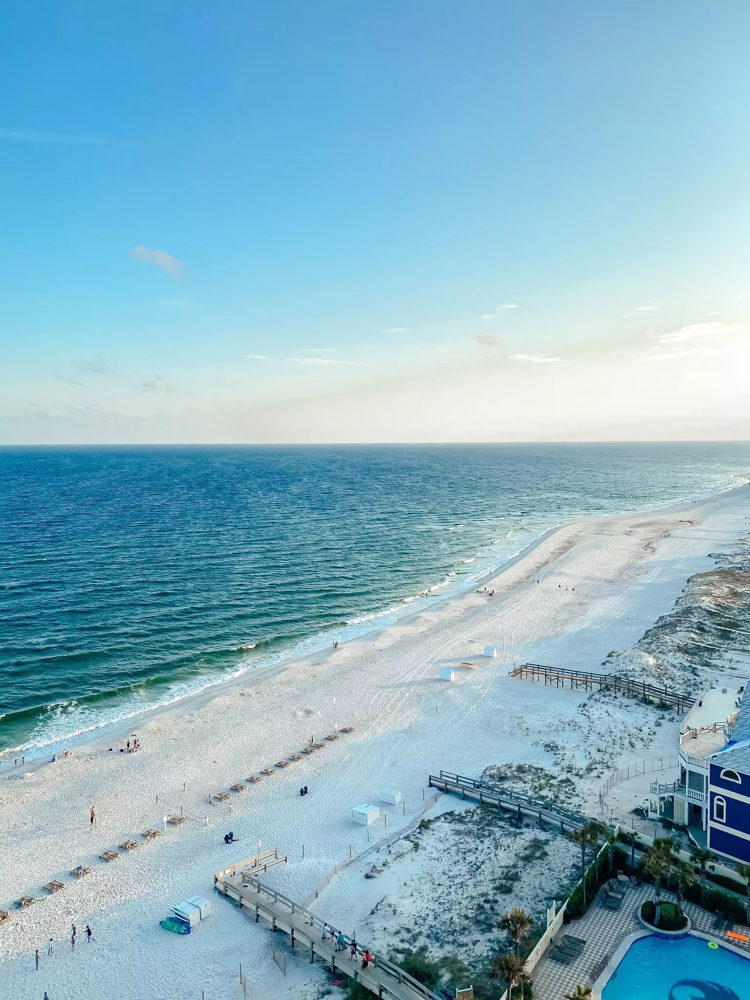 Sunset on the Alabama coast.