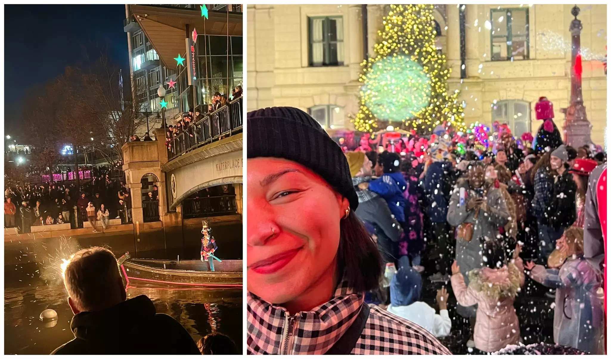 There was plenty of opportunity for Rachel to soak up some holiday cheer in Providence © Rachel Lewis / Lonely Planet
