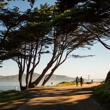 The Presidio National Park Site in San Francisco has something for everyone. Bryan Kelley/Shutterstock