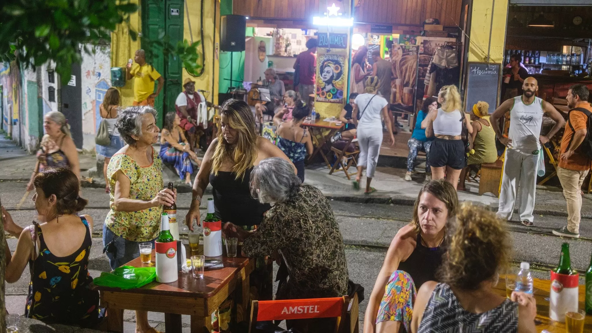 A cafe in Largo das Neves, Santa Teresa, Rio de Janeiro. Ricardo Funari/Brazil Photos/LightRocket via Getty Images
